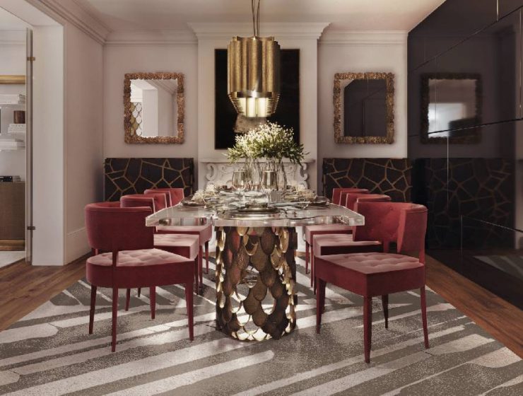 Dorian Dining Room: A Beautiful, Young & Timeless Design Inspiration Novo Projeto 11 740x560