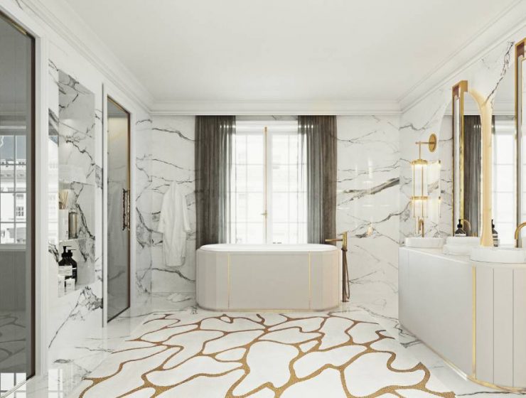 Master Bedroom and Bathroom: Modern Contemporary Ideas From London Novo Projeto 9 740x560