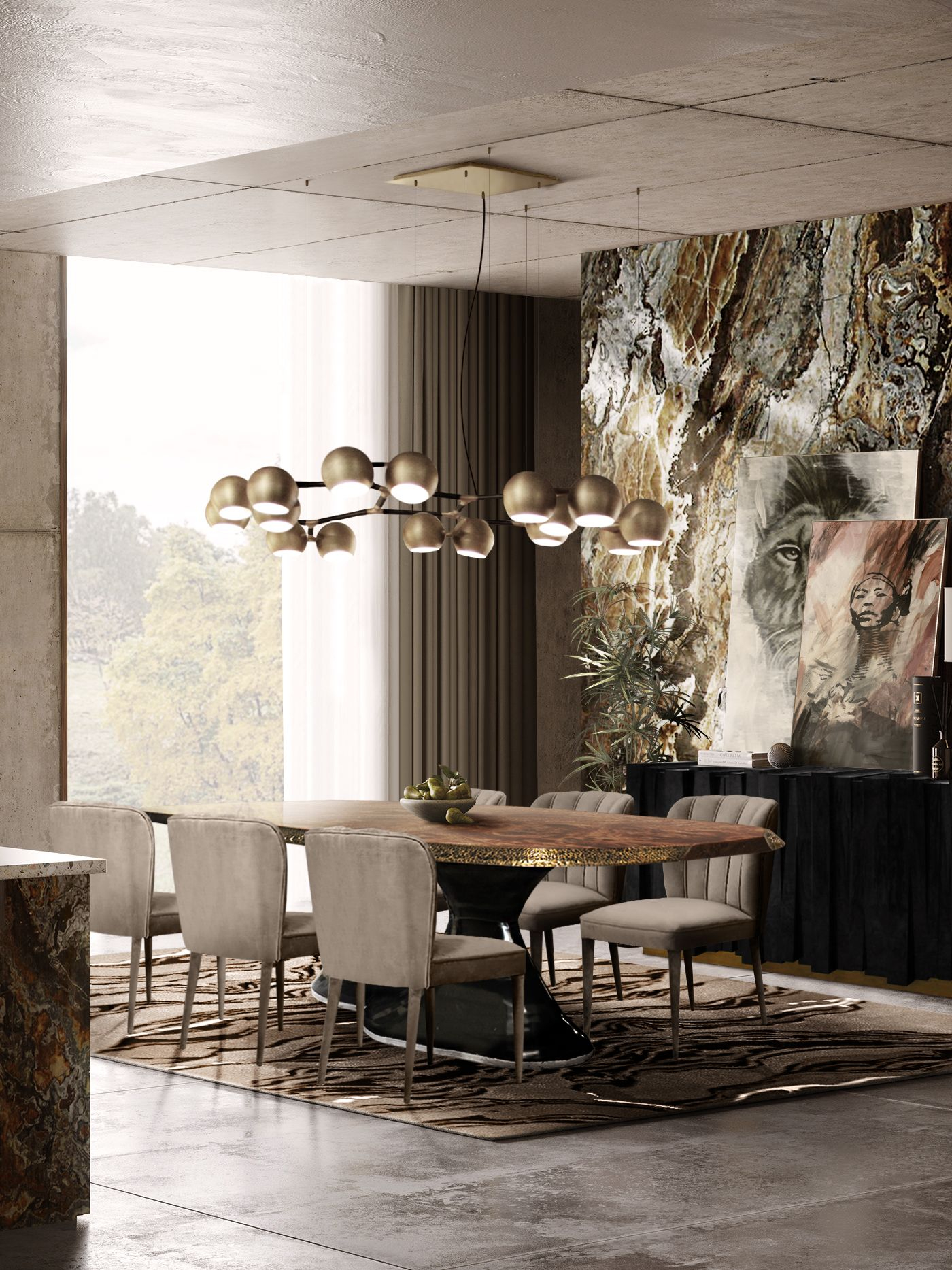 800 800 Neutral Modern Dining Room Ideas Modern Dining Room Designs by Home’Society 800