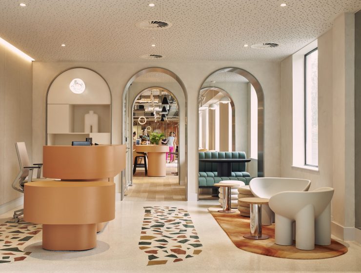 Mountbatten House, A Dream Co-Working Hub By Hawkins-Brown  Mountbatten House, A Dream Co-Working Hub By Hawkins-Brown Mountbatten House a dream Co Working Hub By HawkinsBrown 5 1 740x560