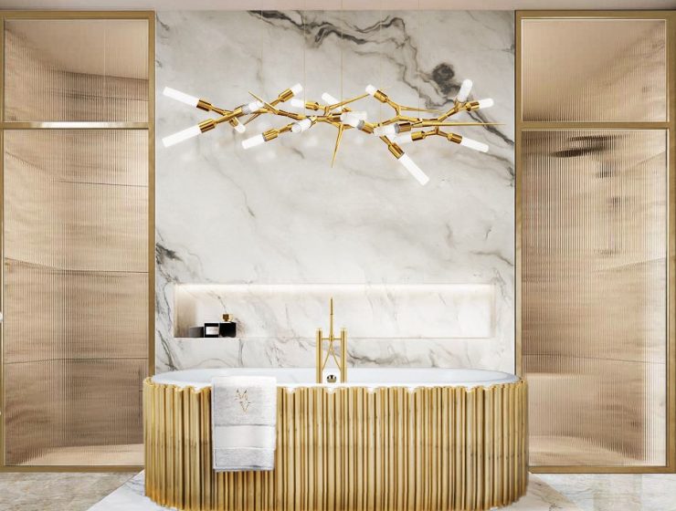 Discover Unique White And Gold Bathroom Designs  Discover Unique White And Gold Bathroom Designs White And Gold Bathroom Designs The Best Inspiration Ideas 1 1 1 740x560