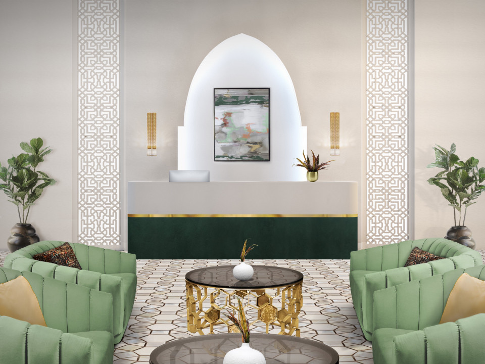 Luxury recepction design with subtle green tones  Mountbatten House, A Dream Co-Working Hub By Hawkins-Brown wPfH47BVZrzk8JBqMWF4ZD7i6CXbY0sKLfeEmR7O   media library original 960 720