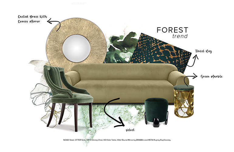 Forest mood board - Best Mood board Trends For Interior Design  Best Mood board Trends For Interior Design forest
