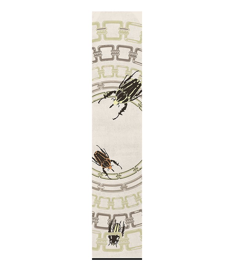 Golden Bugs II Rug - Hallway Design Ideas With Runner Rugs hallway design ideas Hallway Design Ideas With Runner Rugs golden bugs ii 1 rug society