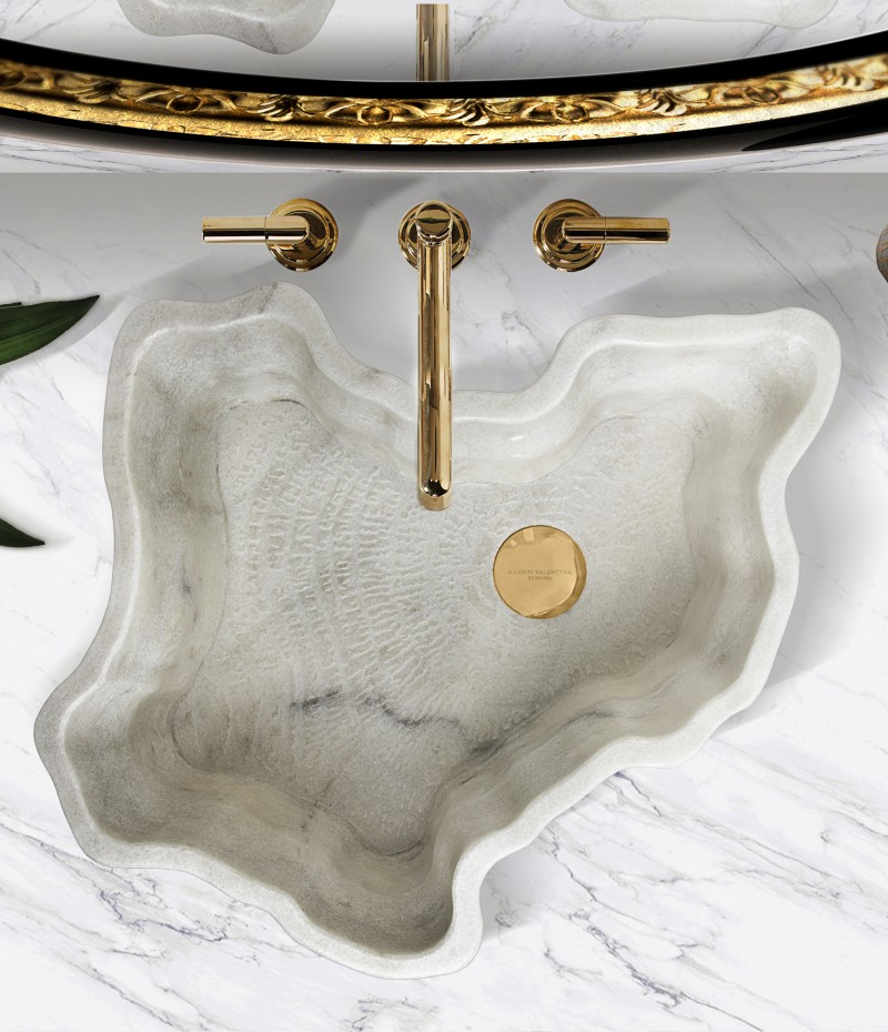 Maison Valentina - 5 Unique Luxury Bathroom Brands Around The World  5 Unique Luxury Bathroom Brands Around The World uniqueness and handcrafted marble eden vessel sink 1