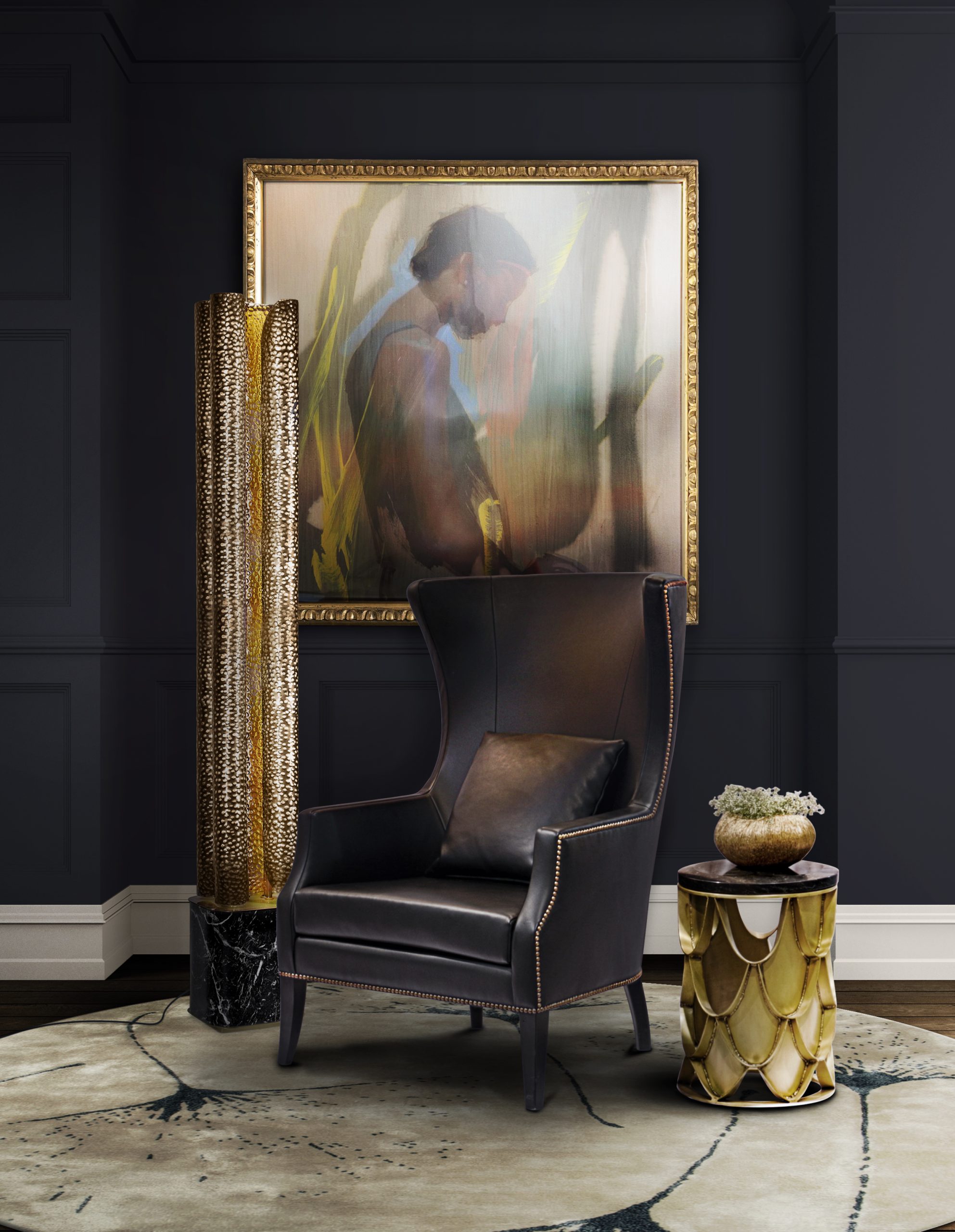 Home’Society Presents To You: The Advent Calendar Dukono Armchair  Koi Side Table  Vellum Flor Light  Yagua Rug II scaled