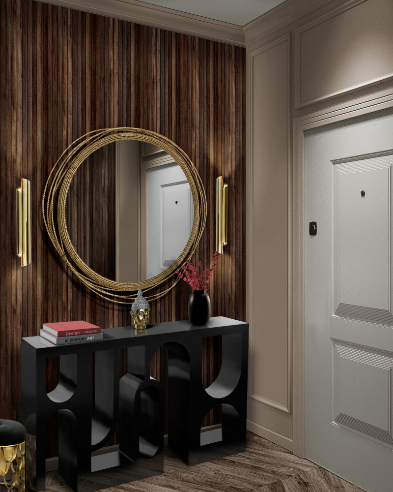 Modern Design Furniture: Aesthetic Masterpieces You Should Know BB COLOSSEUM CONSOLE KAYAN MIRROR CYRUS WALL LIGHT KOI STOOL 2