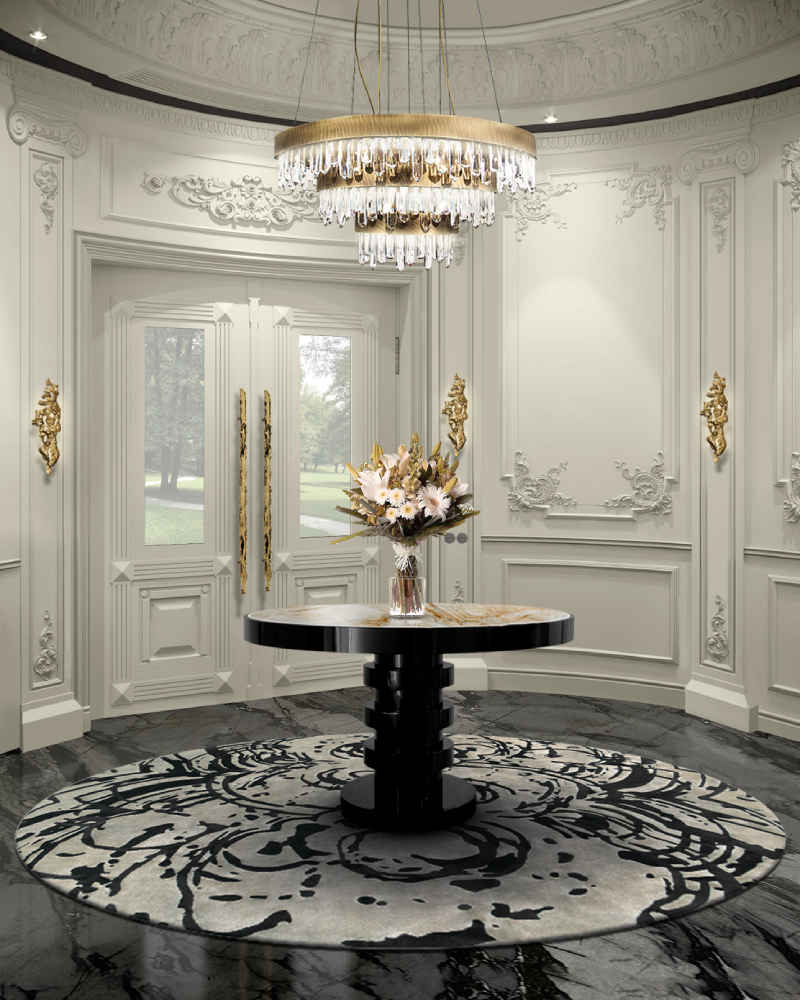 hba-hirsch bedner associates HBA-Hirsch Bedner Associates: Crafting Memorable Spaces BB NAICCA CHANDELIER CAY WALL LIGHT SHINTO ROUND DINING TABLE KESYA DOOR PULLS MERFILUS RUG 2