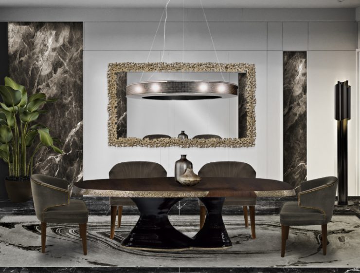 contemporary dining room contemporary dining rooms Contemporary Dining Rooms: Design Inspiration and Trends 12 dining 1 740x560