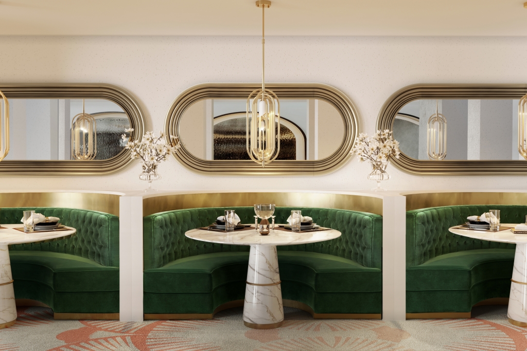 50 Opulent Luxury Dining Tables: A Selection for You dining table 50 Opulent Luxury Dining Tables: A Selection for You BB restaurant 1 1024x683 1