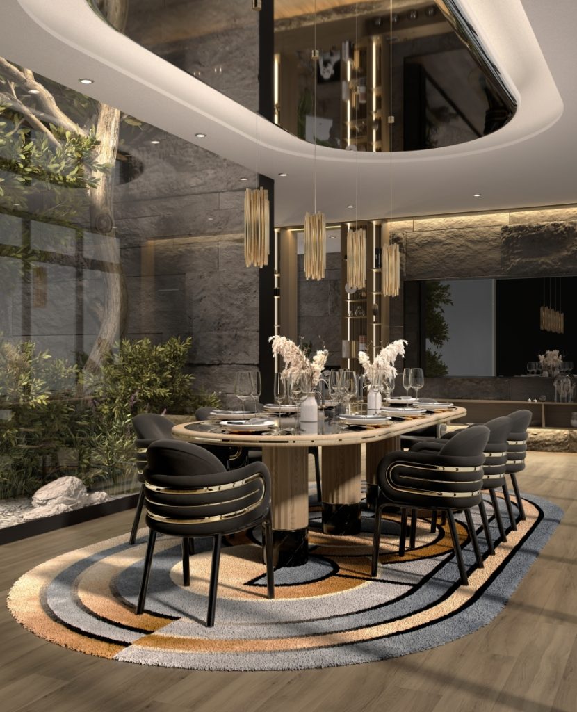 50 Opulent Luxury Dining Tables: A Selection for You dining table 50 Opulent Luxury Dining Tables: A Selection for You CH Capa Collection 900x1111 1 830x1024