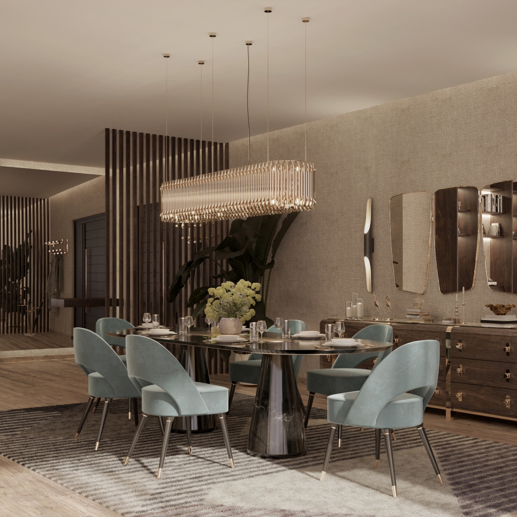 50 Opulent Luxury Dining Tables: A Selection for You dining table 50 Opulent Luxury Dining Tables: A Selection for You Dining collins bertoia matheny kahn coltrane wilde 03 1024x1024 1
