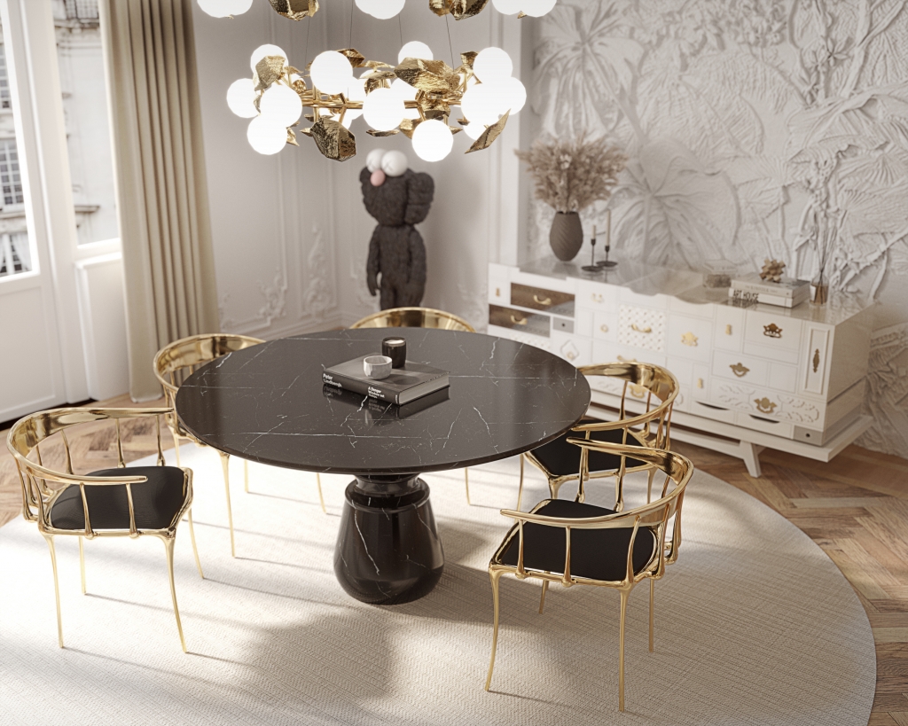 50 Opulent Luxury Dining Tables: A Selection for You dining table 50 Opulent Luxury Dining Tables: A Selection for You dining room 62 boca do lobo 1 1024x819 1