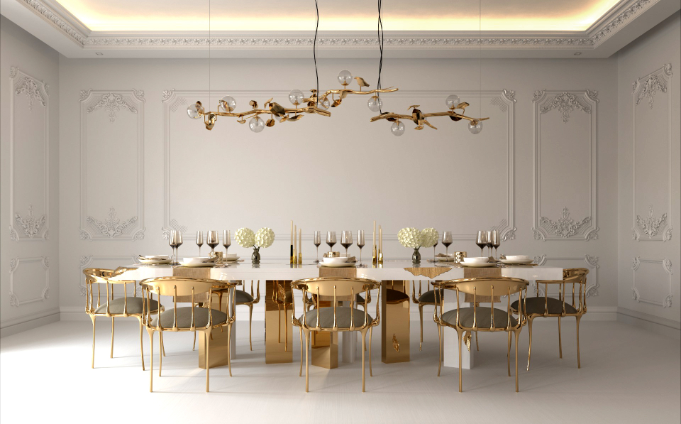 50 Opulent Luxury Dining Tables: A Selection for You dining table 50 Opulent Luxury Dining Tables: A Selection for You empire dining boca do lobo