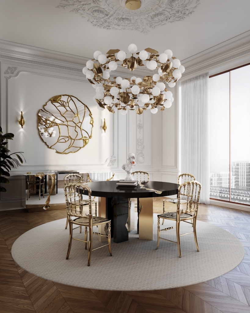 50 Opulent Luxury Dining Tables: A Selection for You dining table 50 Opulent Luxury Dining Tables: A Selection for You empirediningtable emporium 819x1024 1
