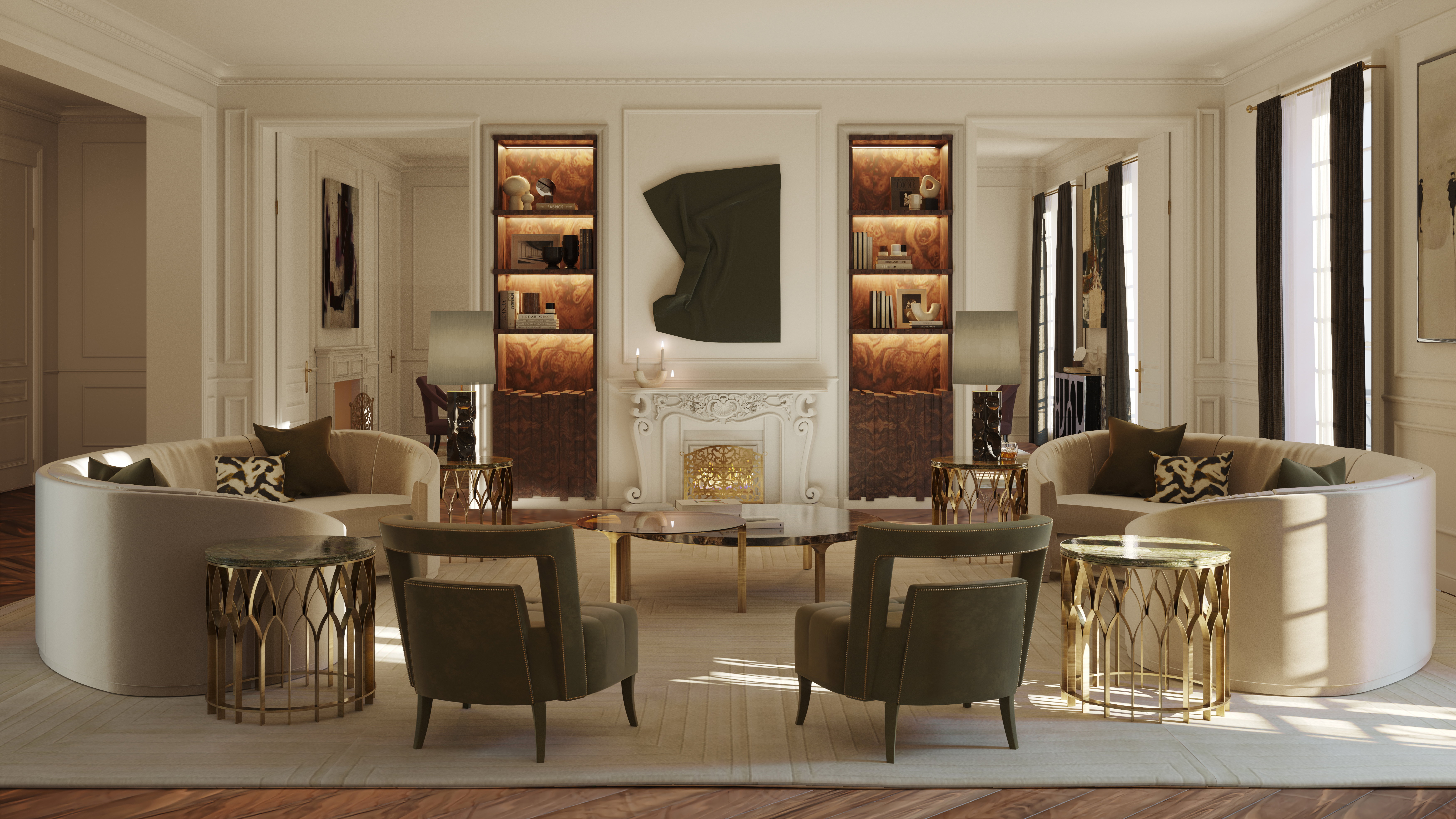 A Cosy Retreat with Parisian Elegance / Milan Design Week 2026