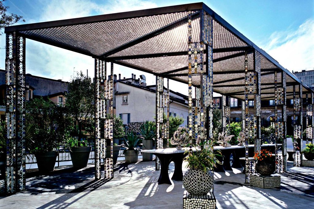 0 Corso Como rooftop garden during Milan Design Week showcasing Insider Secrets of hidden courtyards and design spaces in Milan insider secrets Insider Secrets — Hidden Courtyards and “After Dark” Rituals 10 corso como terrazzo4 1024x683