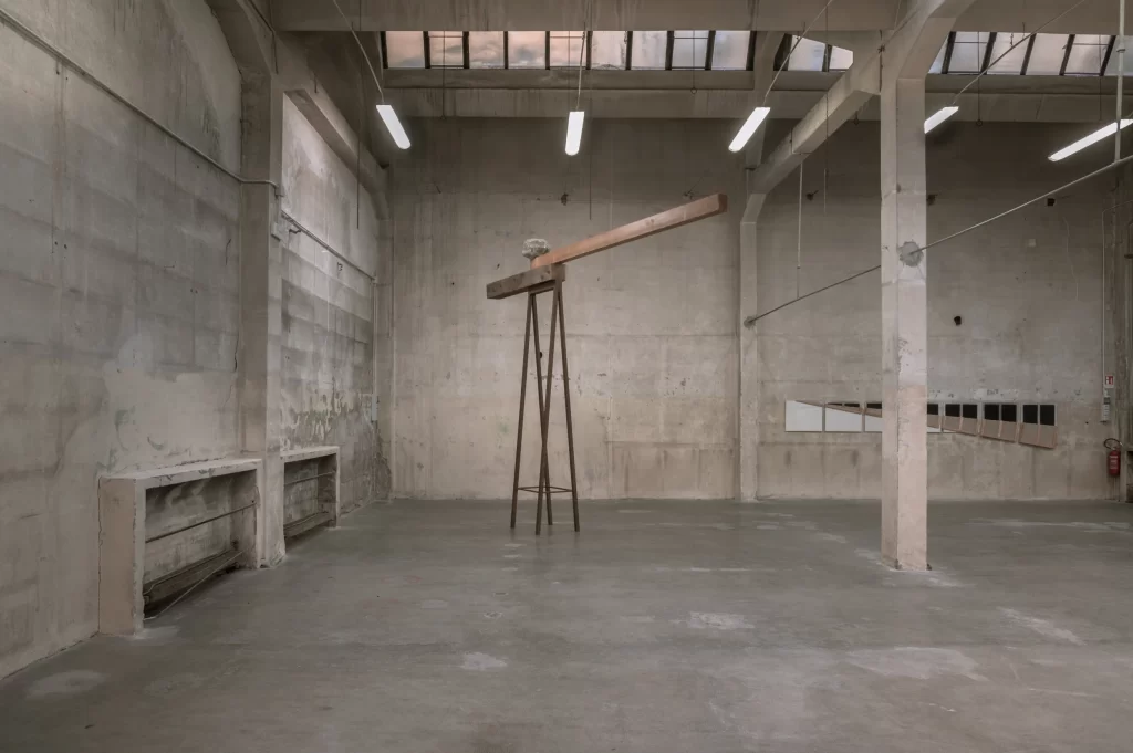 Industrial exhibition space at Tortona Design Week during Milan Design Week featuring large-scale contemporary installation milan design week Tortona &amp; Isola — From Tech Giants to Independent Rebels DSC2789 1024x681