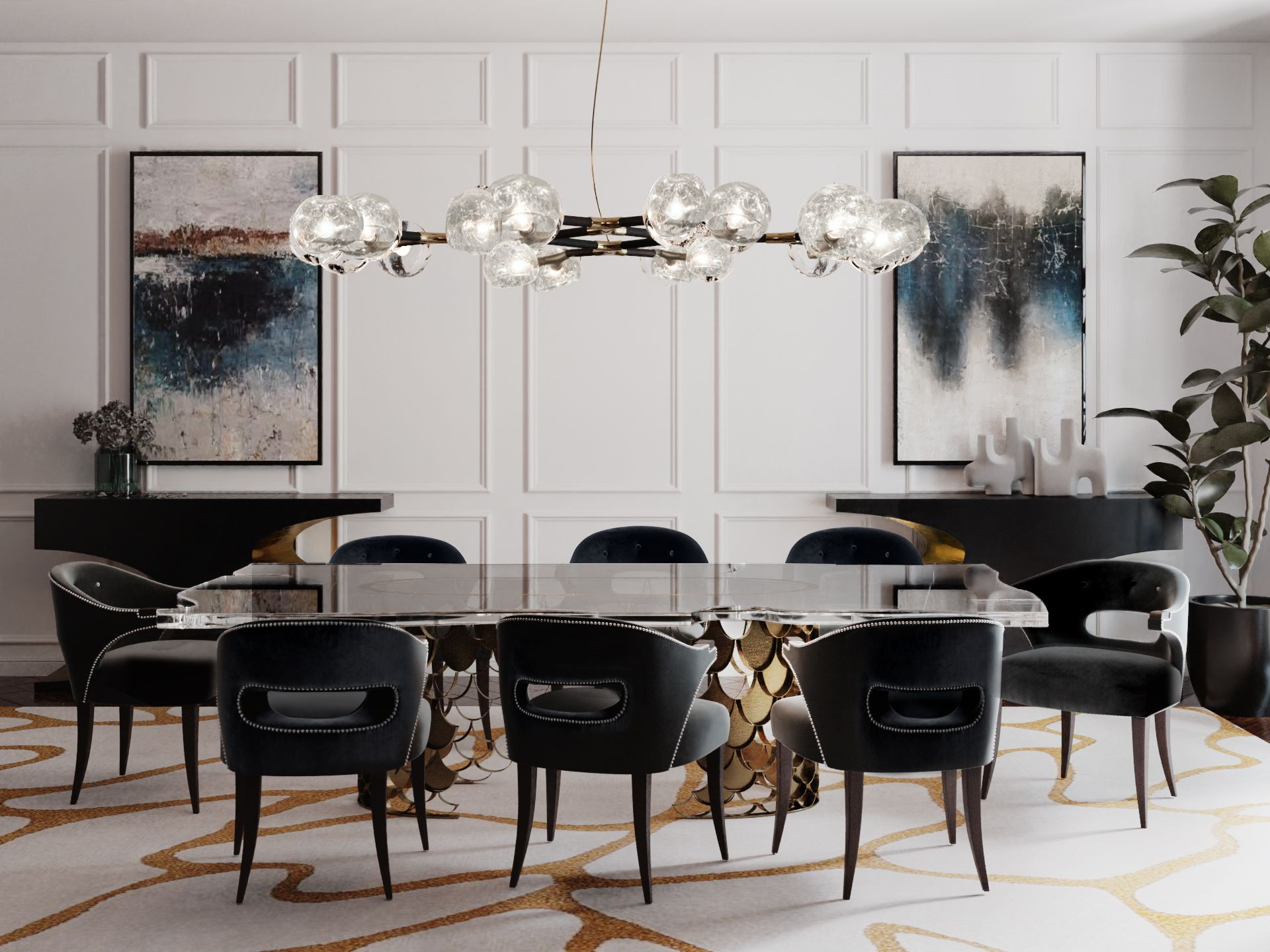 Dining Room Decor That Will Bring Refined Elegance To Any Design - Home'Society
