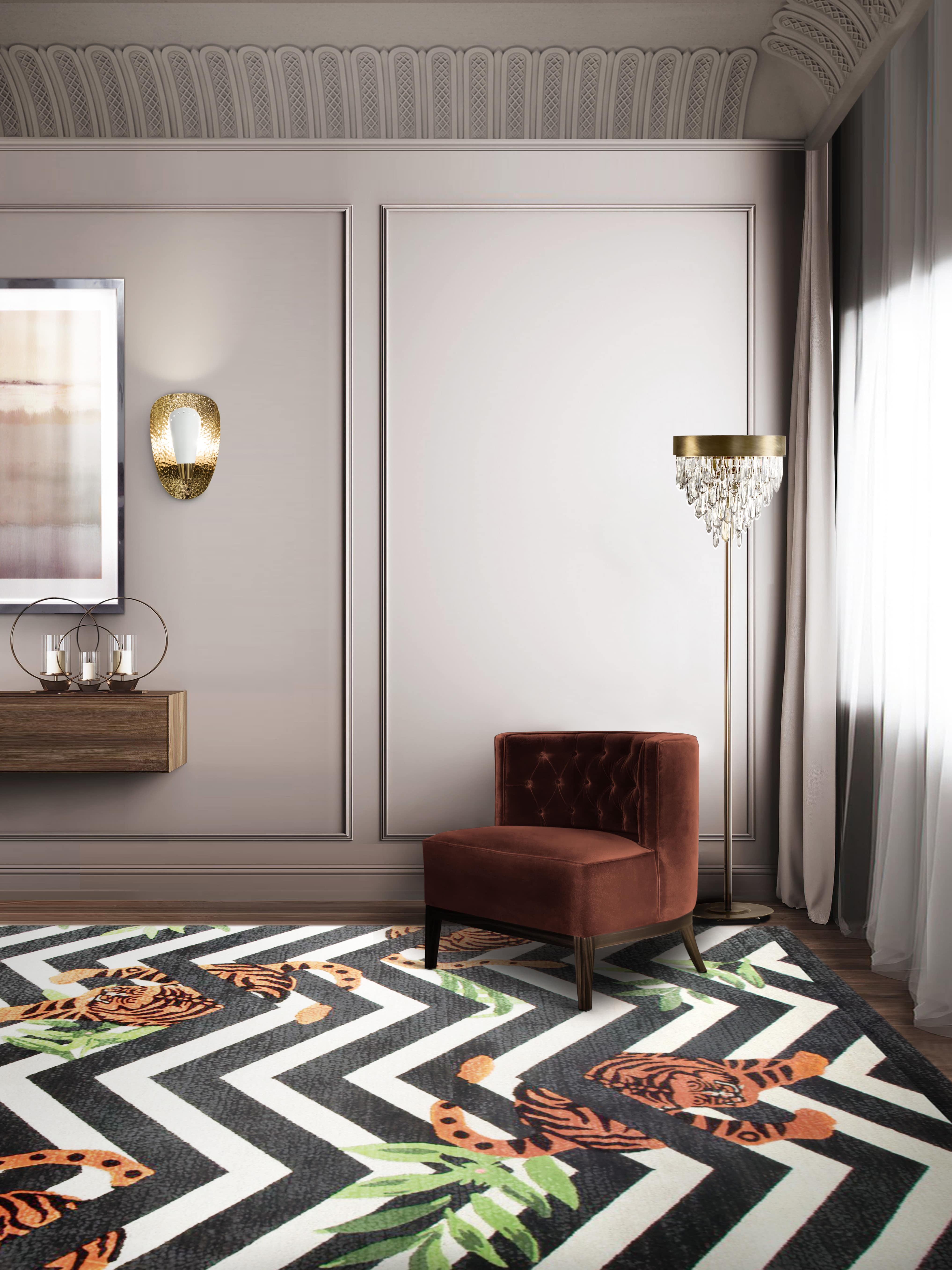 The Perfect Modern Design That Can Only Be Brought Out By The Perfect Bedroom Rug - Home'Society