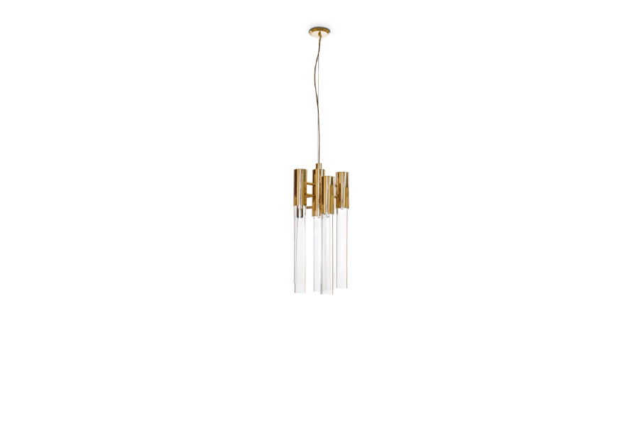 Burj Pendant Light Structured In Brass To Your Luxury Design