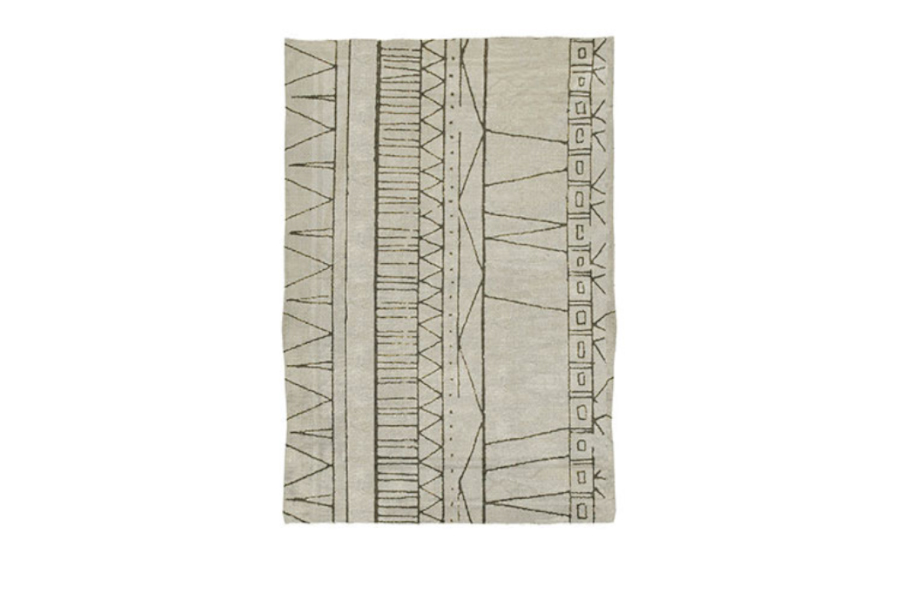 Cuzco Rectangular Rug Hand-Tufted In Dyed Wool Geometric Design