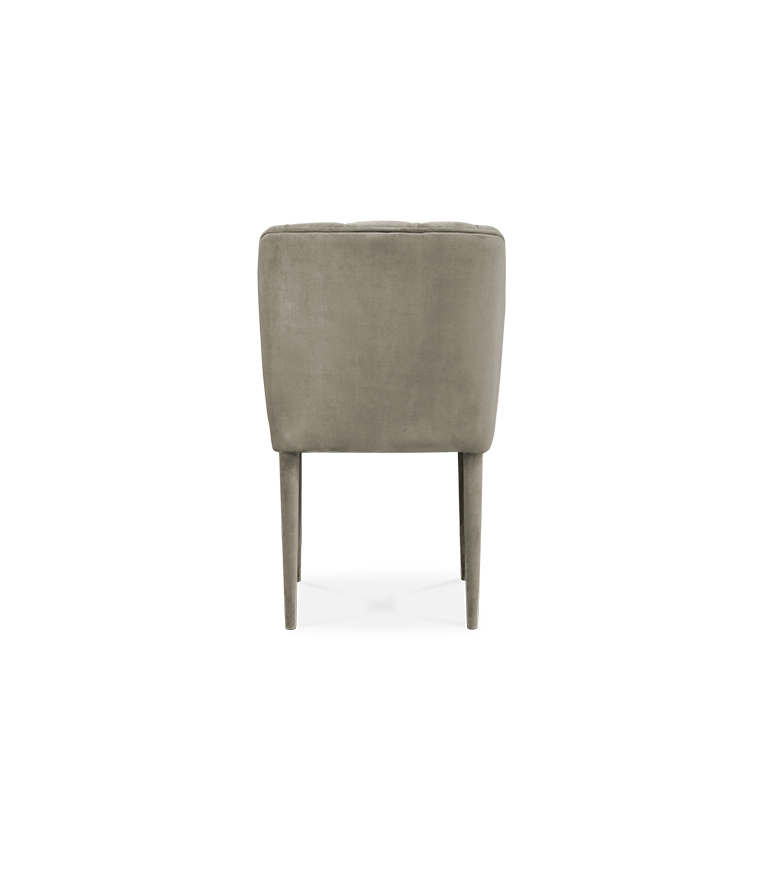Dalyan Dining Chair - Fully Upholstered Velvet Chair Modern Midcentury - Home'Society