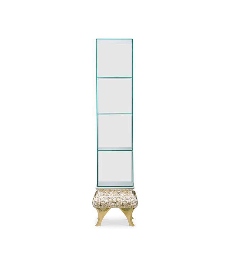 Crochet Display: Perfume Case Made In Wood Lacquer With A Modern Design - Home'Society