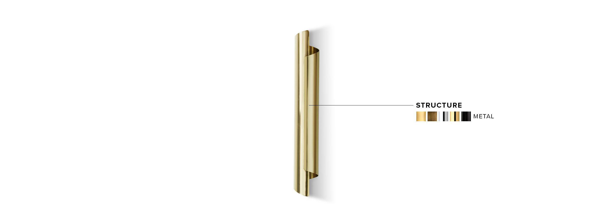 Cyrus Gold Plated Brass Wall Sconce with Soft Glow Modern Contemporary - Home'Society