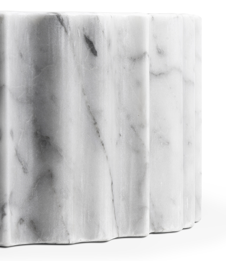 Symphony Sink: Cogwheel-Shape in Nero Marquina Marble Modern Design - Home'Society