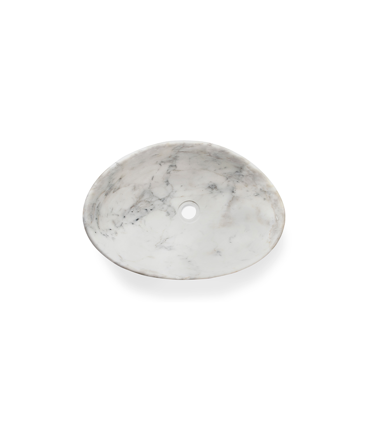 Silk Bathroom Sink: Handcrafted In Marble With A Modern Design - Home'Society