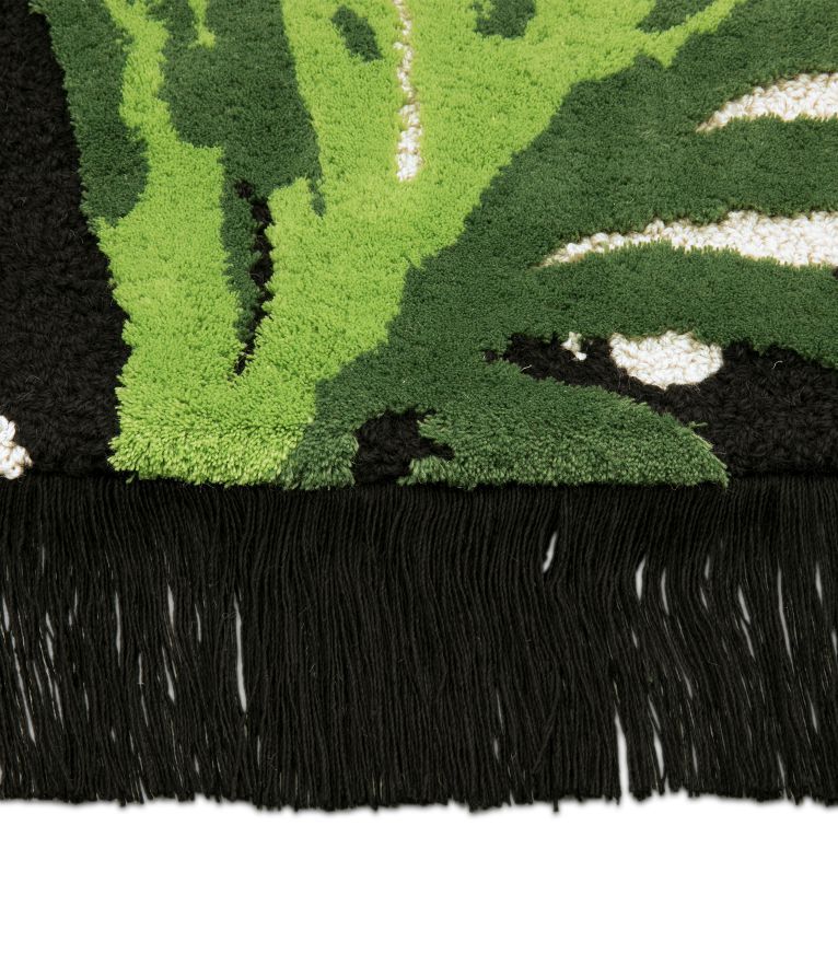 Feline Area Rug: inspired by Wild life with Natural Wool and Silk - Home'Society