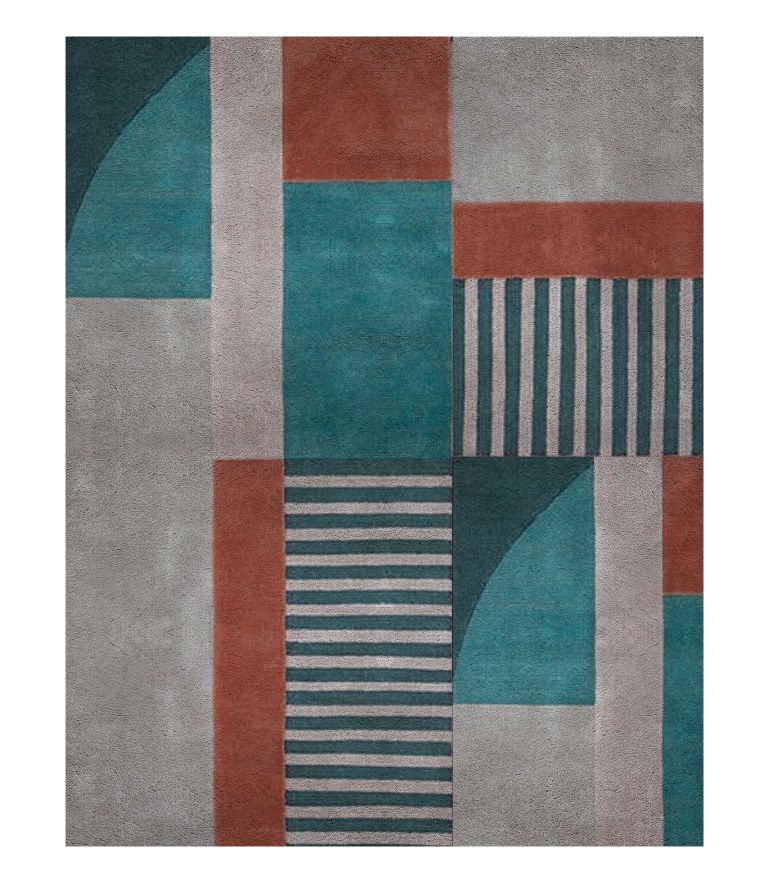 Prisma II Area Rug - Hand-Tufted With a Modern Design - Home'Society
