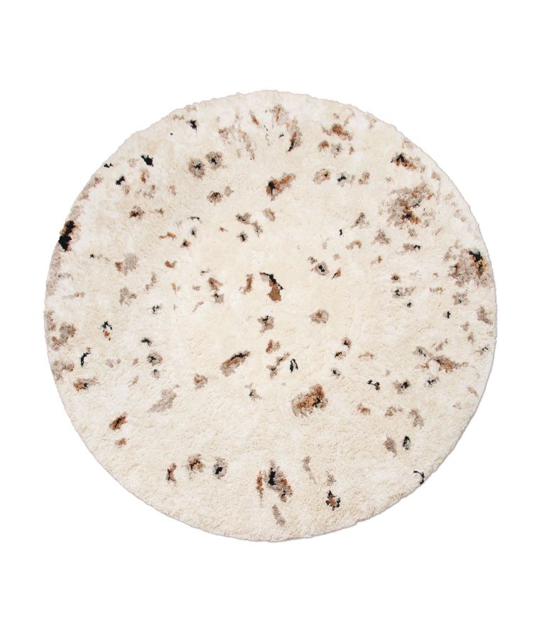 Oslo Shaggy Rug: Handmade With New Zealand Wool and Silk - Home'Society