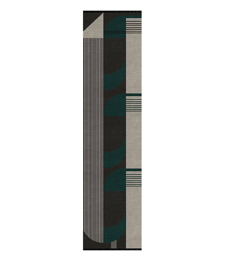 Antelope II Lounge Rug: with Wool and Silk and a Geometric Pattern - Home'Society