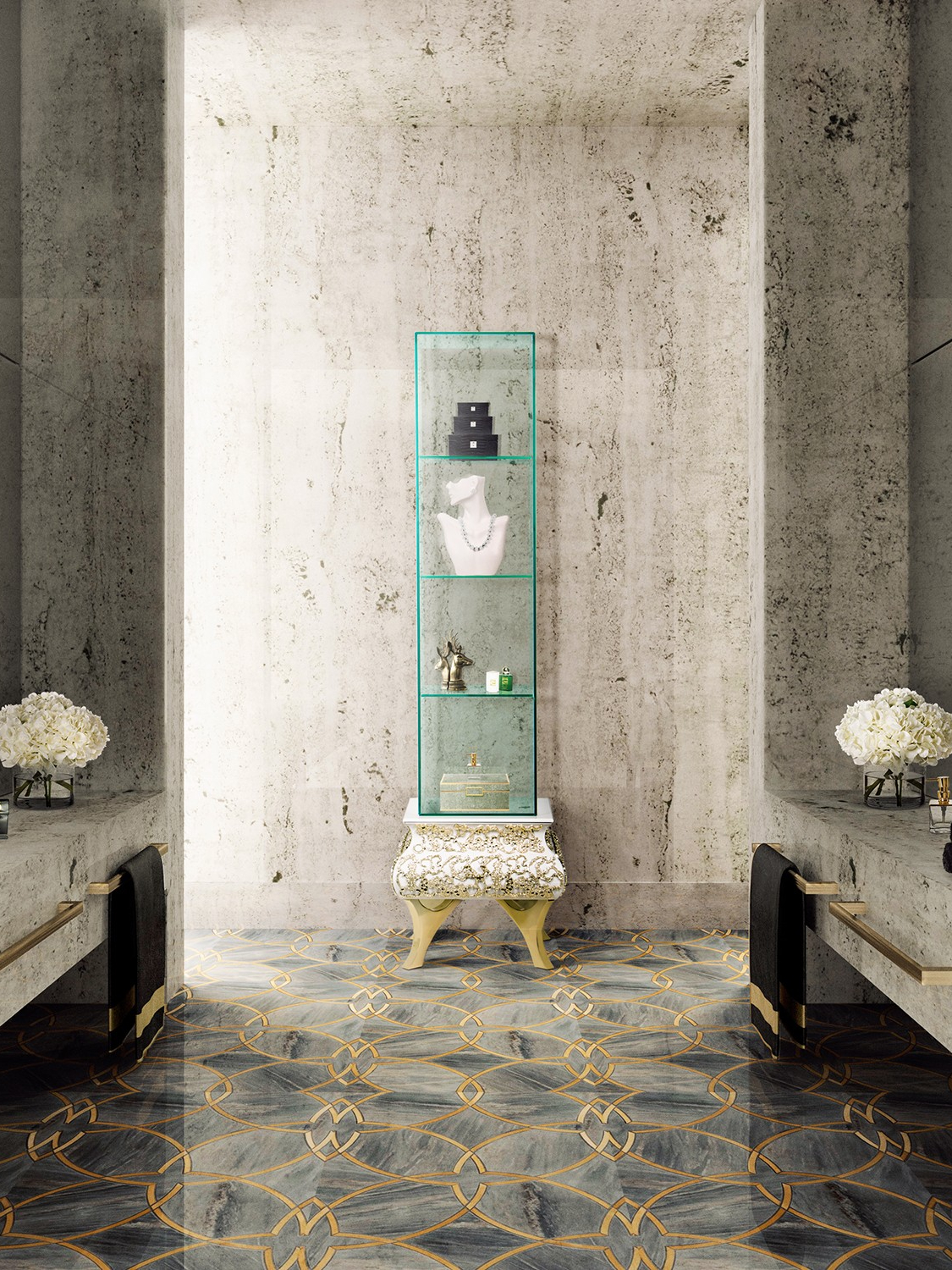 Graceful Master Suite with Sculptural Comfort and Refined Layers - Home'Society