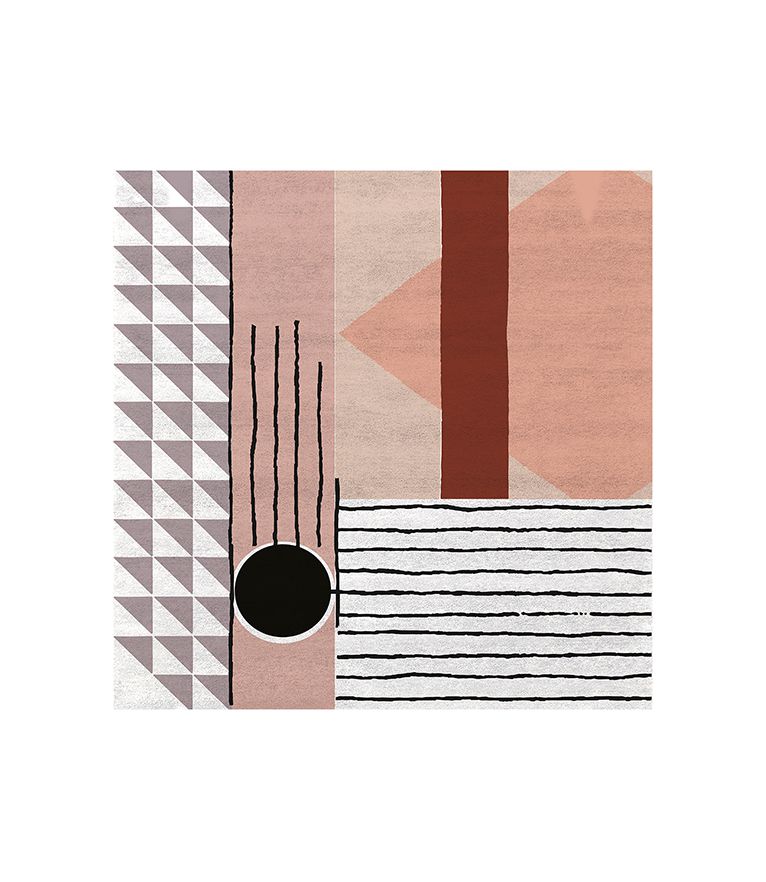 Simba Square Rug - Hand-tufted Made With Botanical Silk - Home'Society