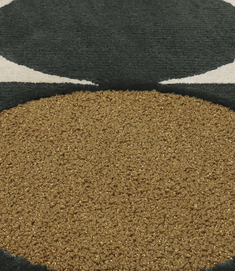 Yarsa Area Rug: Black, White and Brown Modern Design hand-tufted - Home'Society