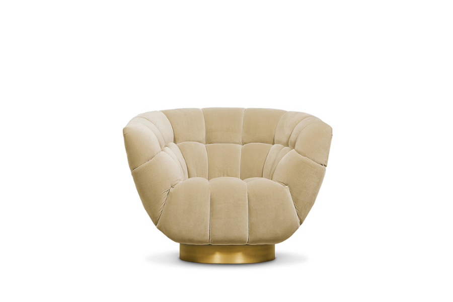 ESSEX Swivel Armchair: A Refined and Elegant Statement Seating Product