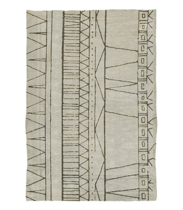 Cuzco Rug: Hand-Tufted In Dyed Wool Geometric Design - Home'Society