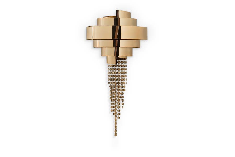 Guggenheim Wall Light - In Gold-Plated Brass To Every Elegant Home Decor