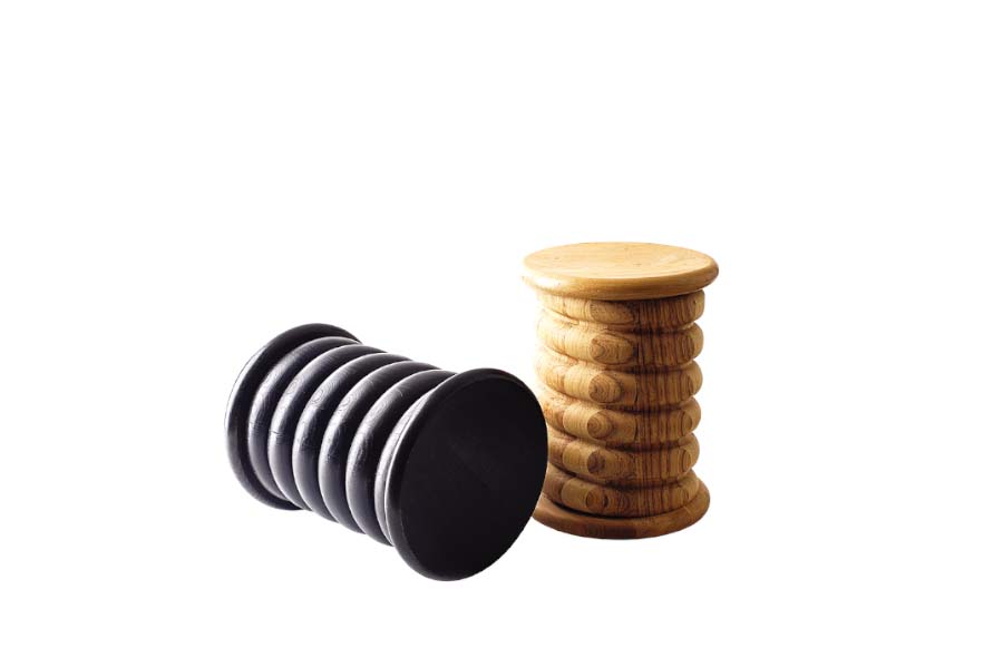 Macchiato Stool In Wood With A Minimalistic Design