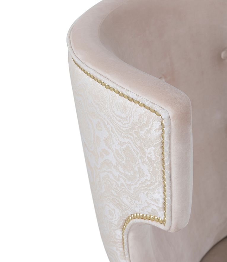 Sika Wingback Armchair - with Black Legs Modern - Home'Society