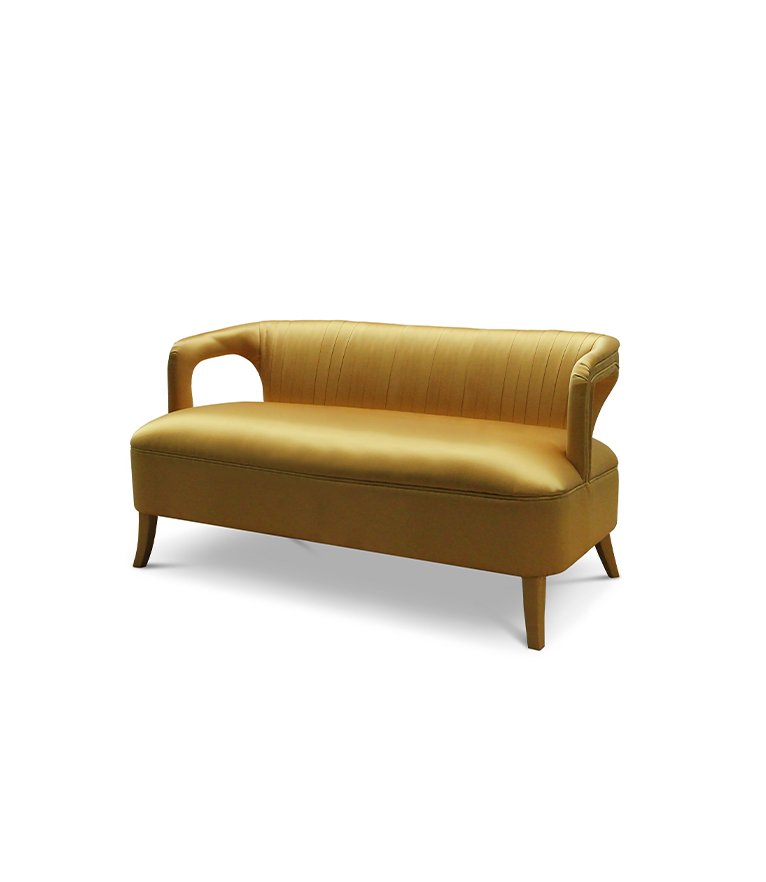 Karoo 2 Seat Sofa - With A Modern Design Fully Upholstered In Satin - Home'Society