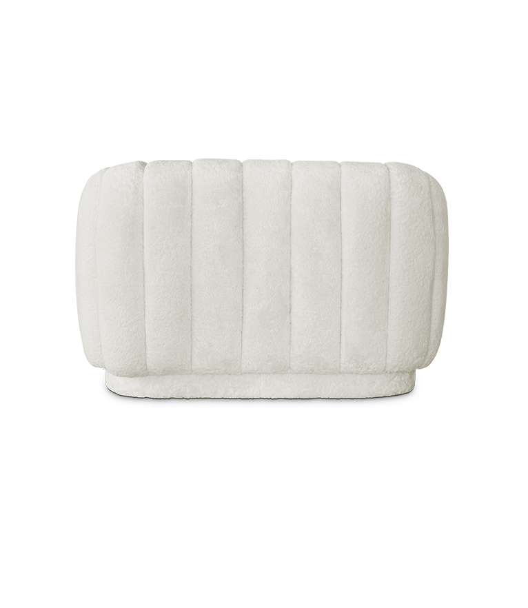 Oreas Single Sofa: Channel-Tufted in Fully Upholstered Velvet Contemporary - Home'Society