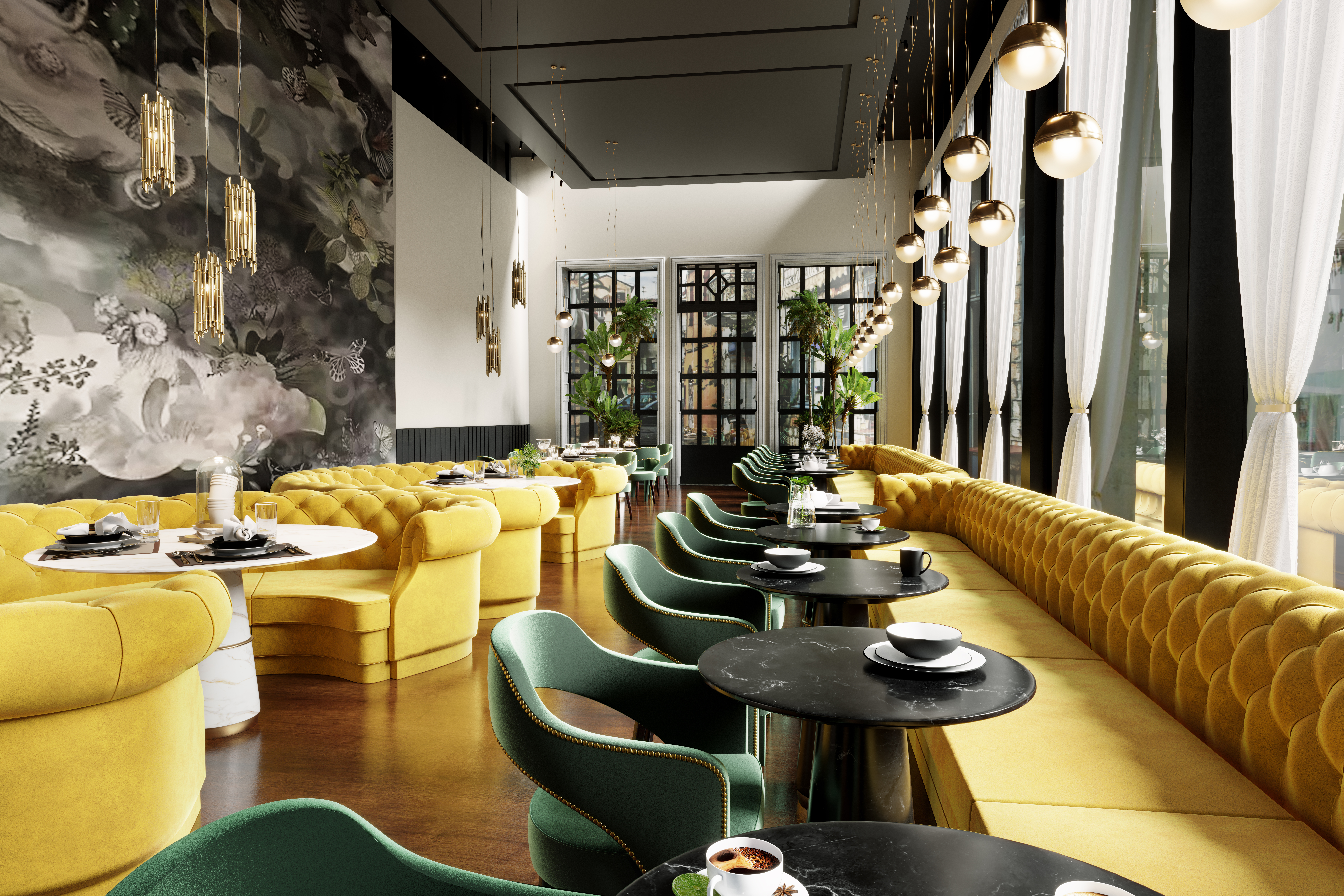 Elegant Restaurant Design - Home'Society