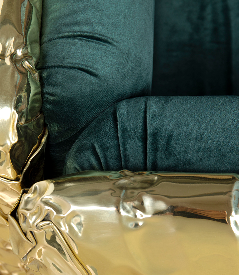 Imperfectio Armchair: With An Imperfect Aesthetic - Home'Society