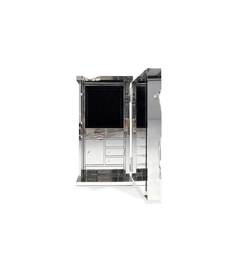 Millionaire Safe - Gold Luxury with Silver Plated Gear-Wheel - Home'Society