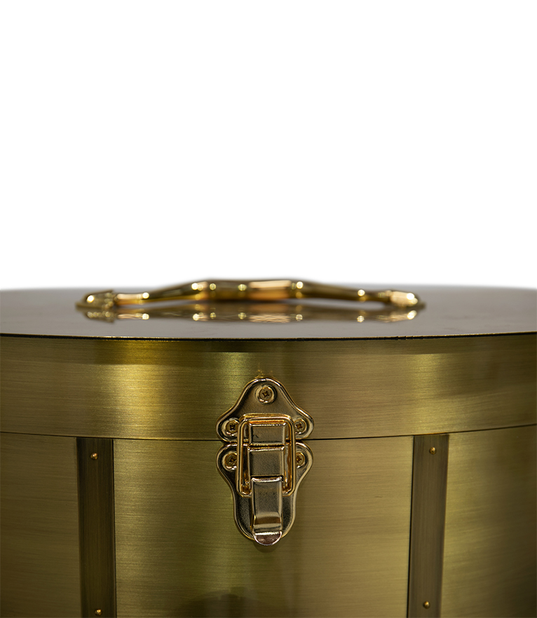 Boheme Safe - Unique Gold Safe - Home'Society