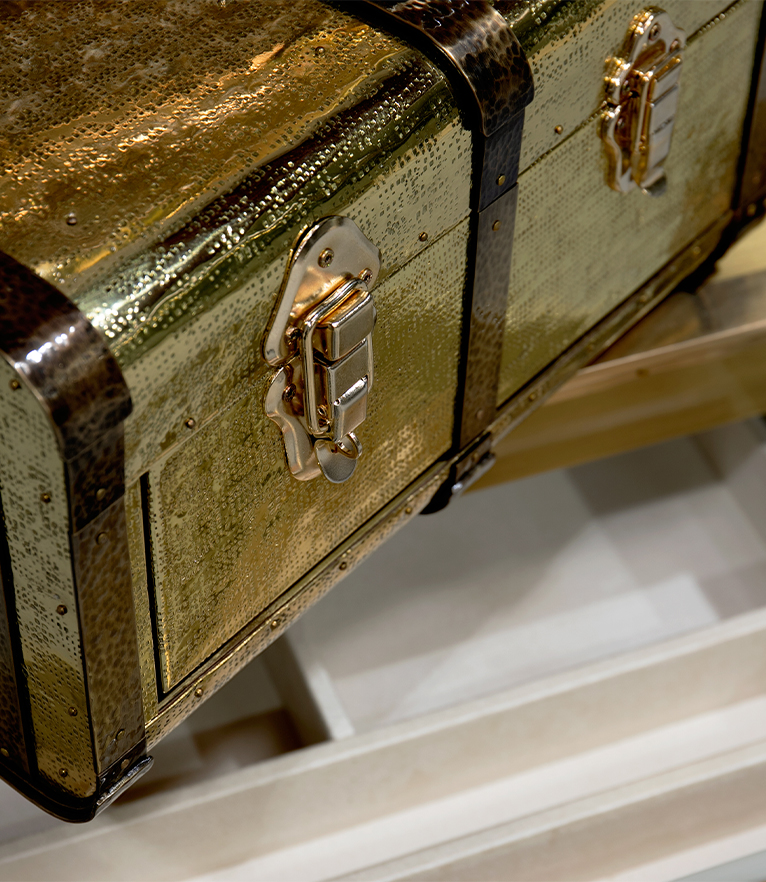 Boheme Safe - Unique Gold Safe - Home'Society